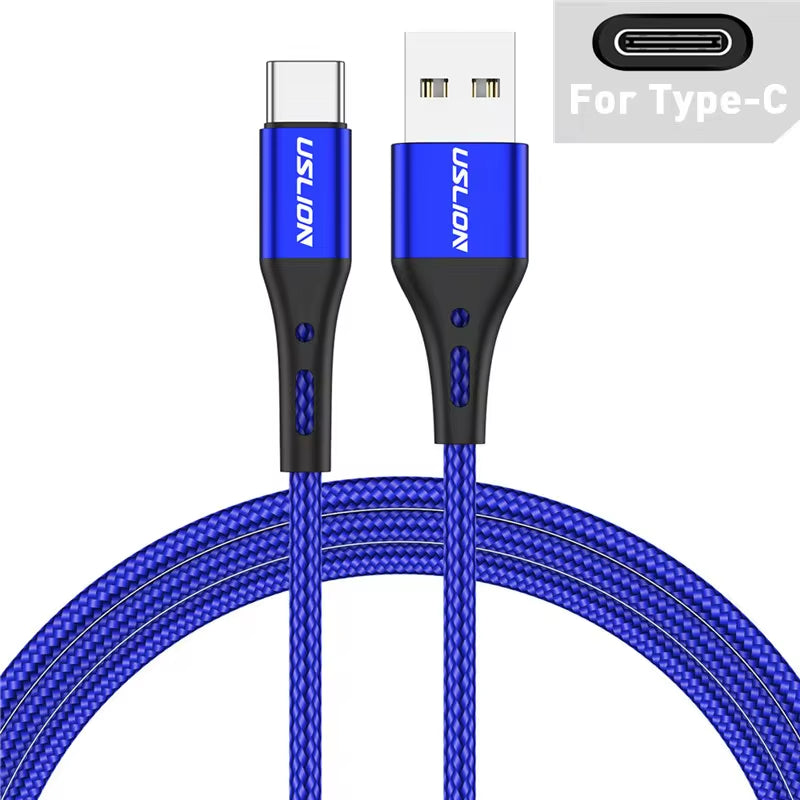 3A USB Type C Cable Wire for Samsung S24 S23 Xiaomi Mi 14 Mobile Phone Fast Charging USB C Cable Type-C Charger Micro USB Cables