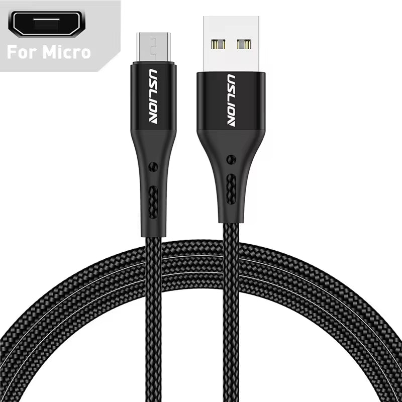 3A USB Type C Cable Wire for Samsung S24 S23 Xiaomi Mi 14 Mobile Phone Fast Charging USB C Cable Type-C Charger Micro USB Cables